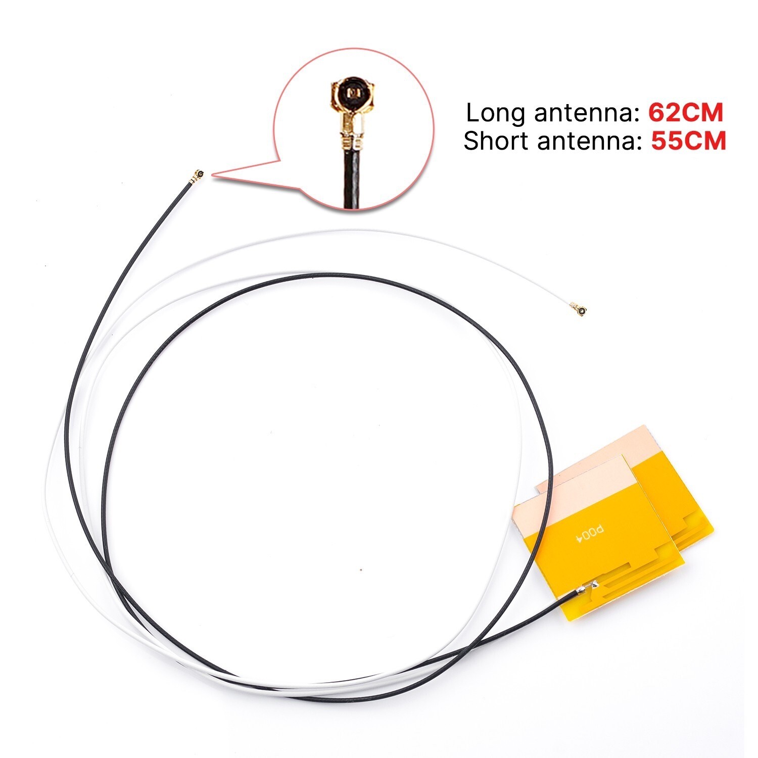 NEW IPEX4 Internal Wifi Antenna Intel AX210 AX200 NGFF M.2 Wifi 6 Card Laptop PC