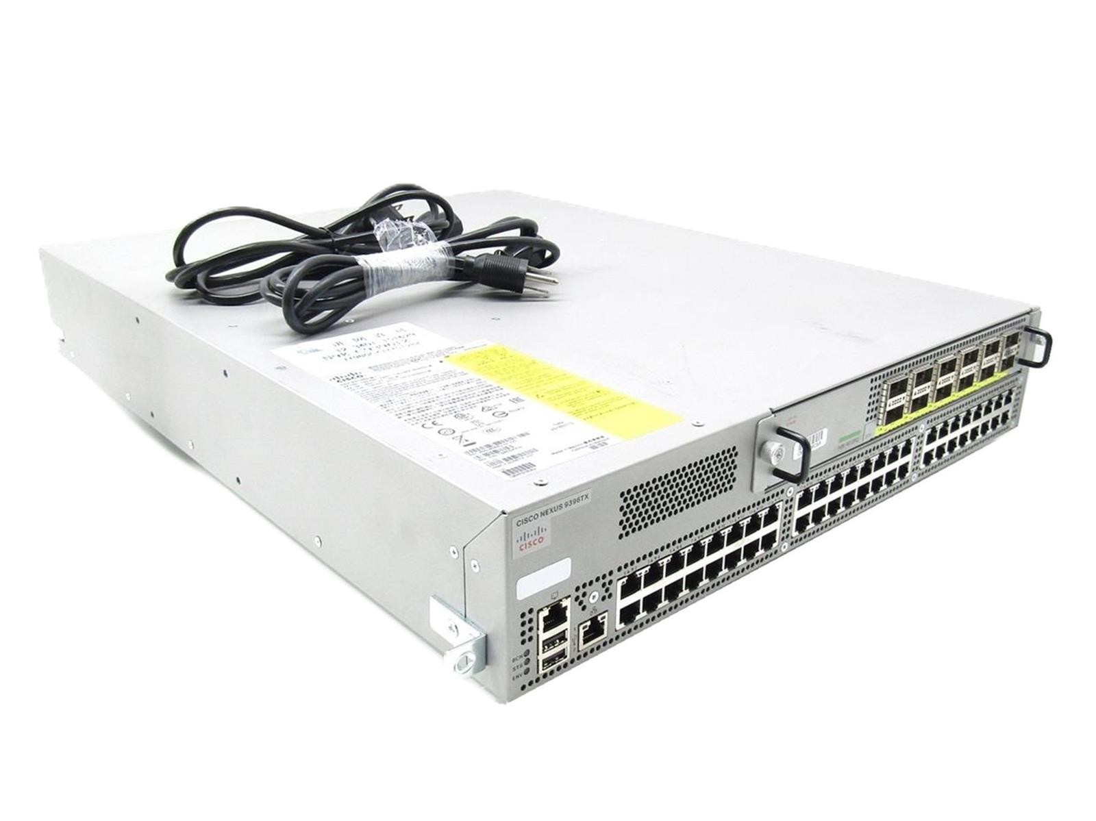 Cisco Nexus 9000 Series N9K-C9396TX V01 48-Port 2U Fully Managed Switch