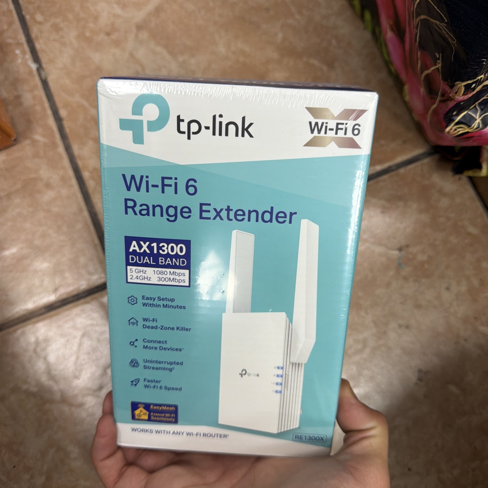 TP-Link AX1300 Wi-Fi 6 Dual-Band with Gigabit Ethernet Port, Smart Roaming