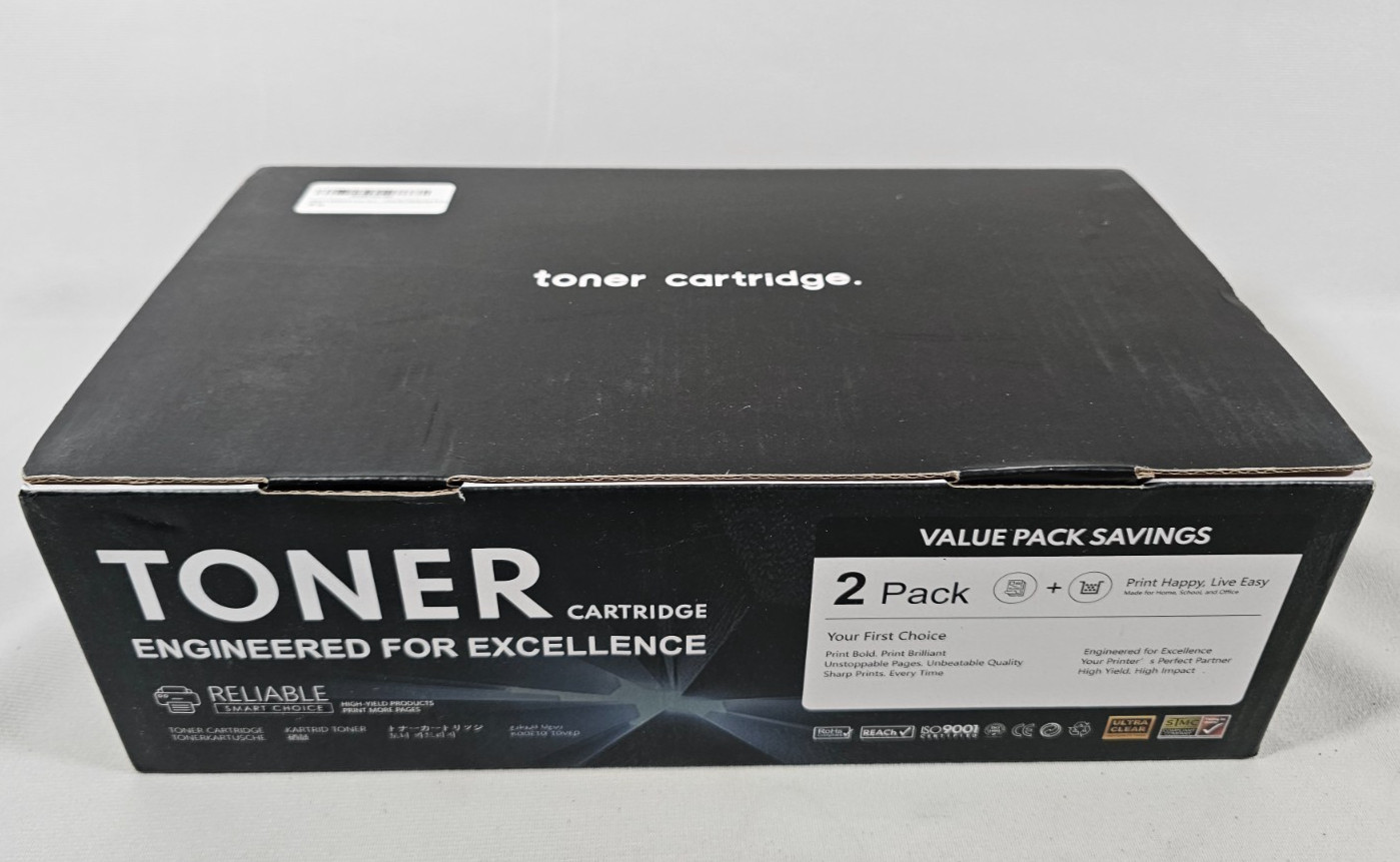 For HP 30X 30A CF230X CF230A M203d M203dn M203dw M227d 2x Toner Cartridges Black