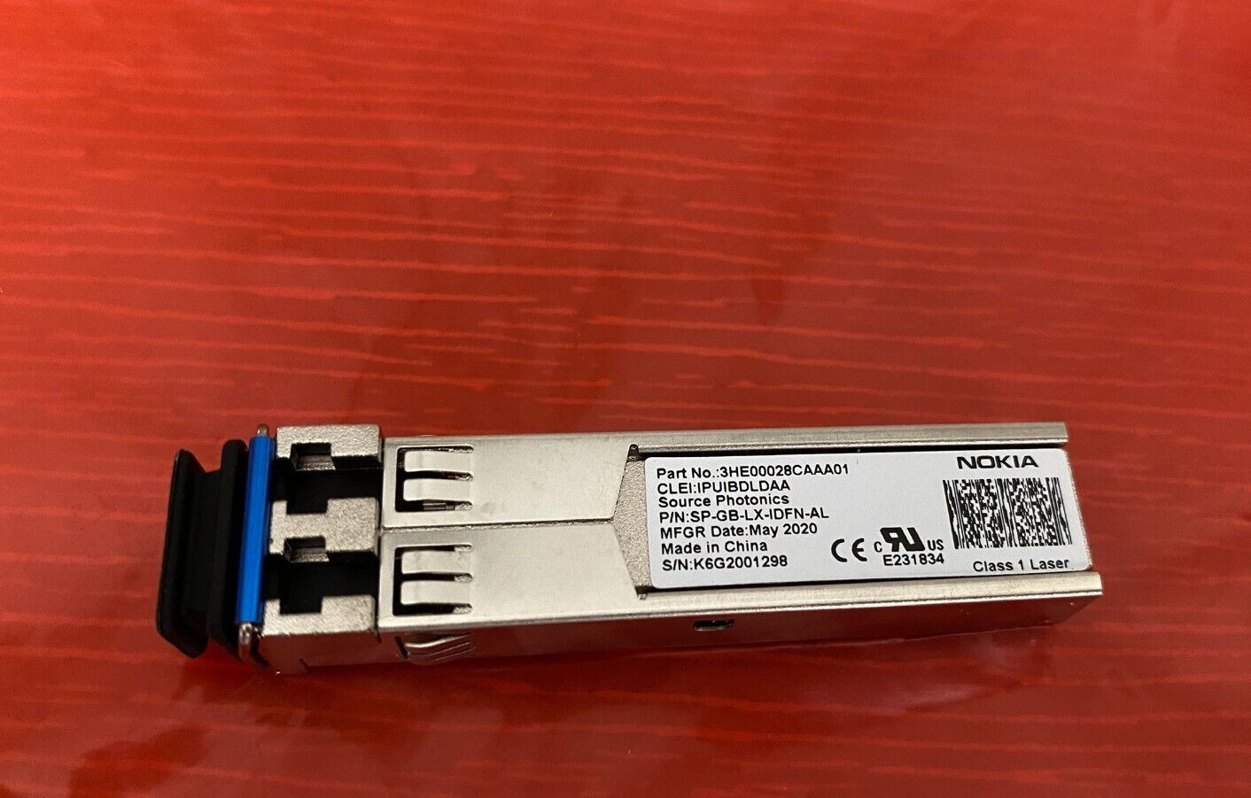 Nokia SFP Transceiver 3HE00028CAAA01