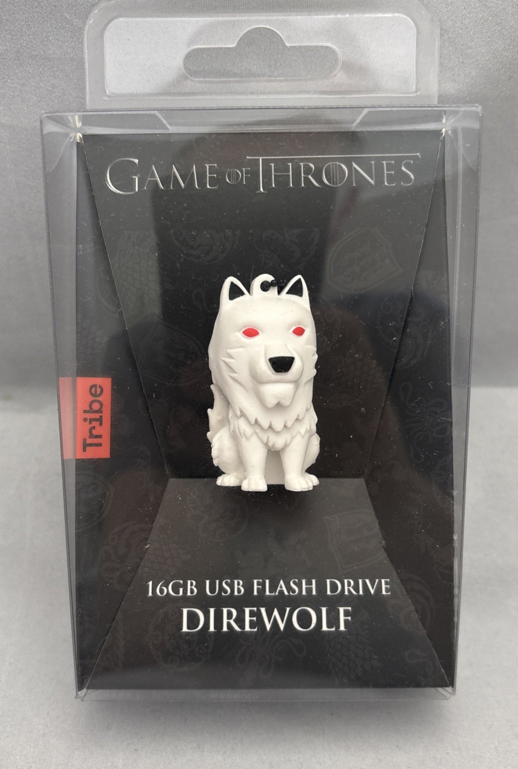 Direwolf - GAME OF THRONES 16GB USB FLASH DRIVE TRIBE 2.0 KEY CHAIN HBO SERIES