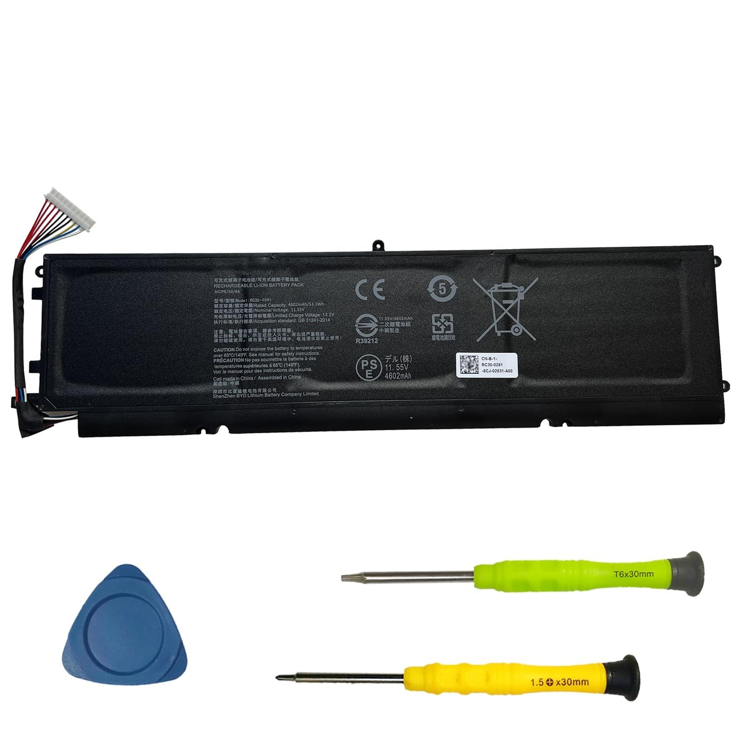 High-Performance Laptop Battery for Razer Blade Stealth 13.3" (2019) - RC30-0281