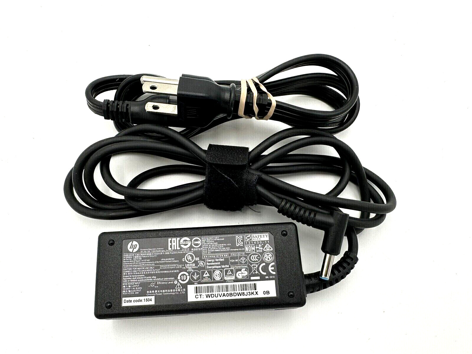 Genuine 45W HP for M22f M24f M27f M32f IPS ELED Monitor +Cord AC Adapter Charger