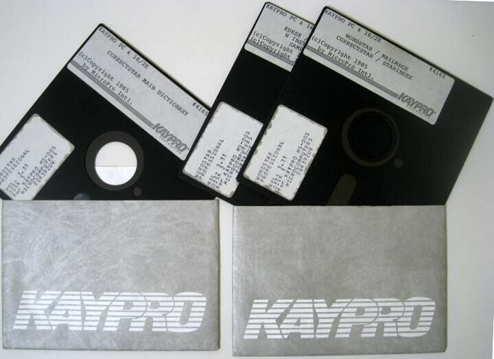 Kaypro ® MS-DOS Wordstar Professional 3.31 - On Three 5.25