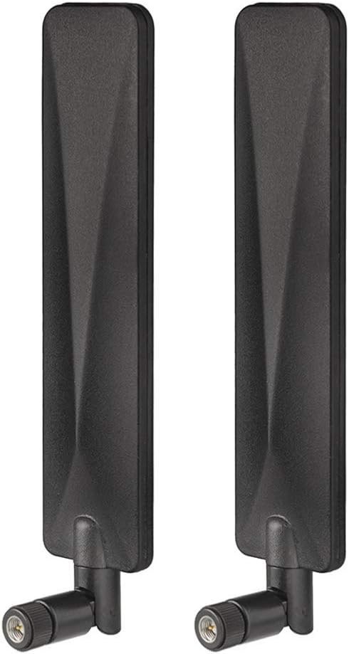 2-Pack 9dBi SMA Male Antennas - Enhance Signal for Outdoor Security Cameras