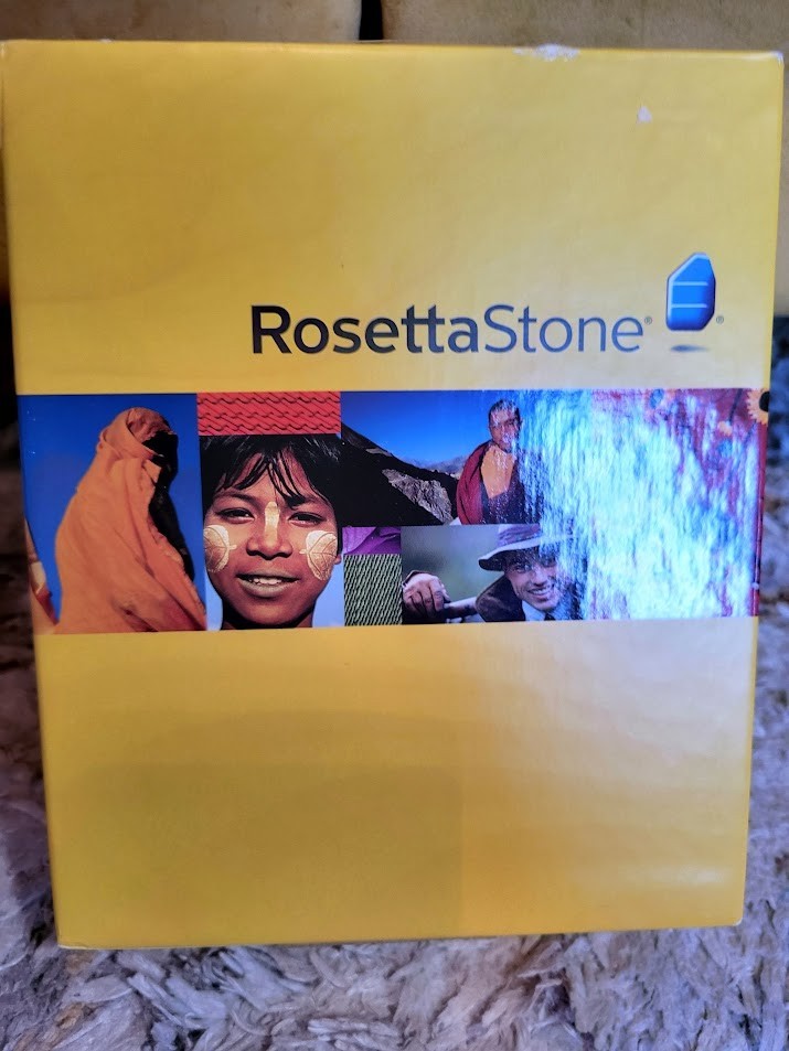 Rosetta Stone Language Learning Software  Spanish Level 1 Box set