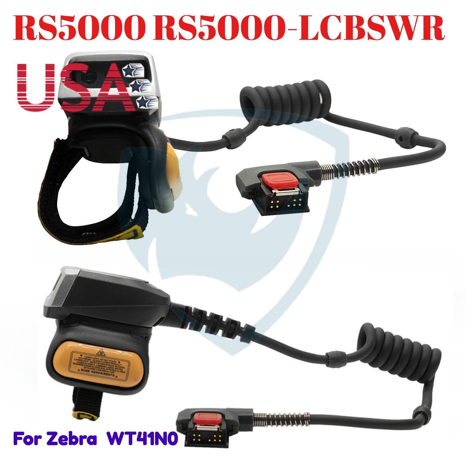 USA RS5000 Ring Wearable Barcode Scanner for WT41N0 For Zebra RS5000-LCBSWR