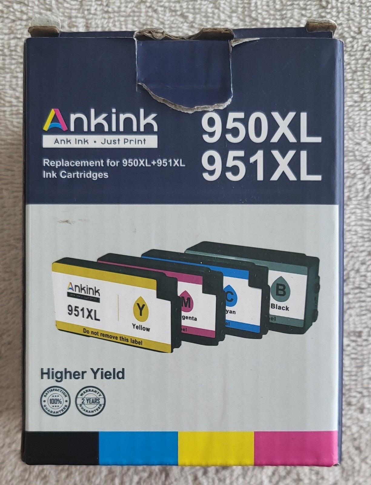 Ank Ink Compatible Ink Cartridges Replacements for 950XL & 951XL, New