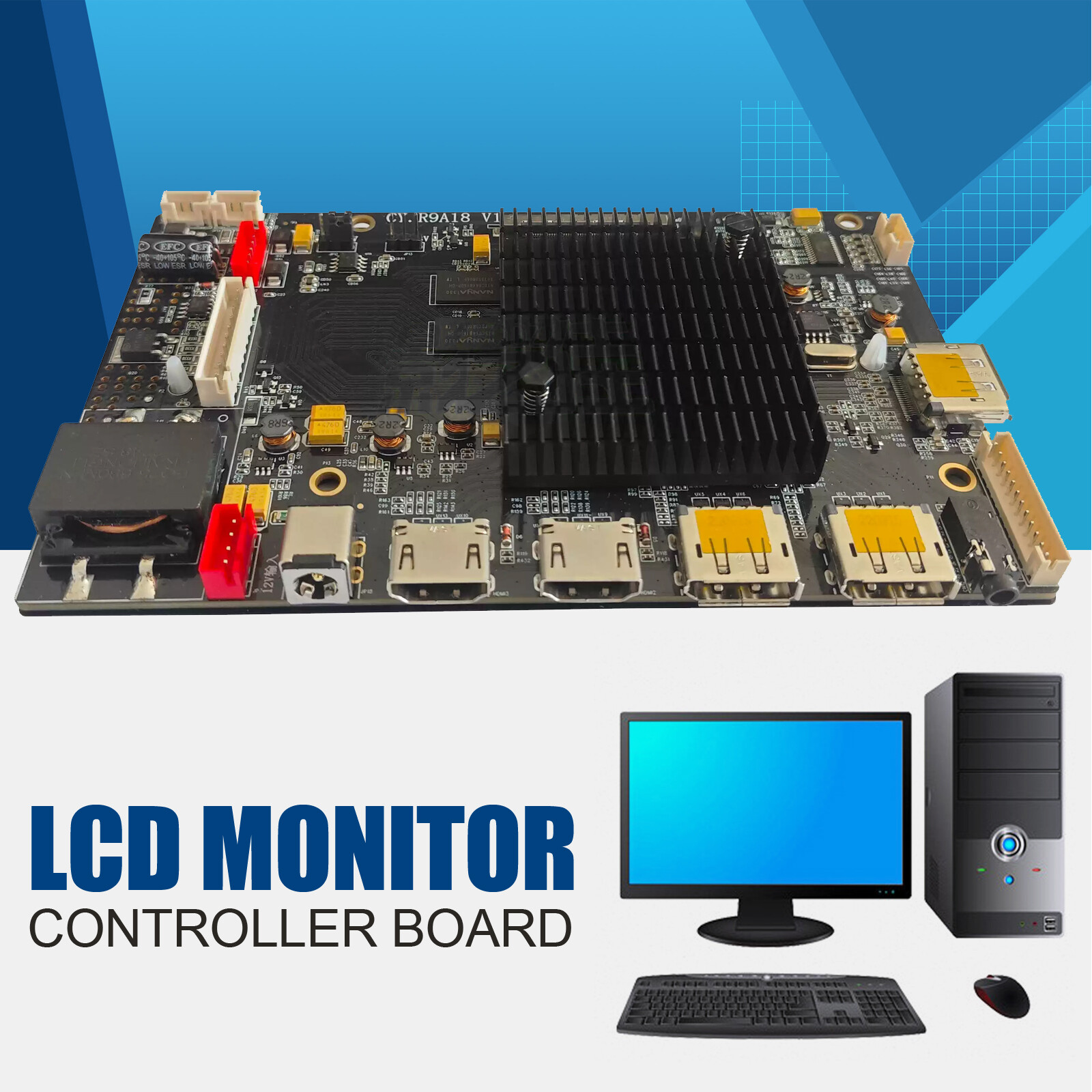 2DP 5K HDR LCD monitor Controller Board Kit for imac 27" A1419 LM270QQ1
