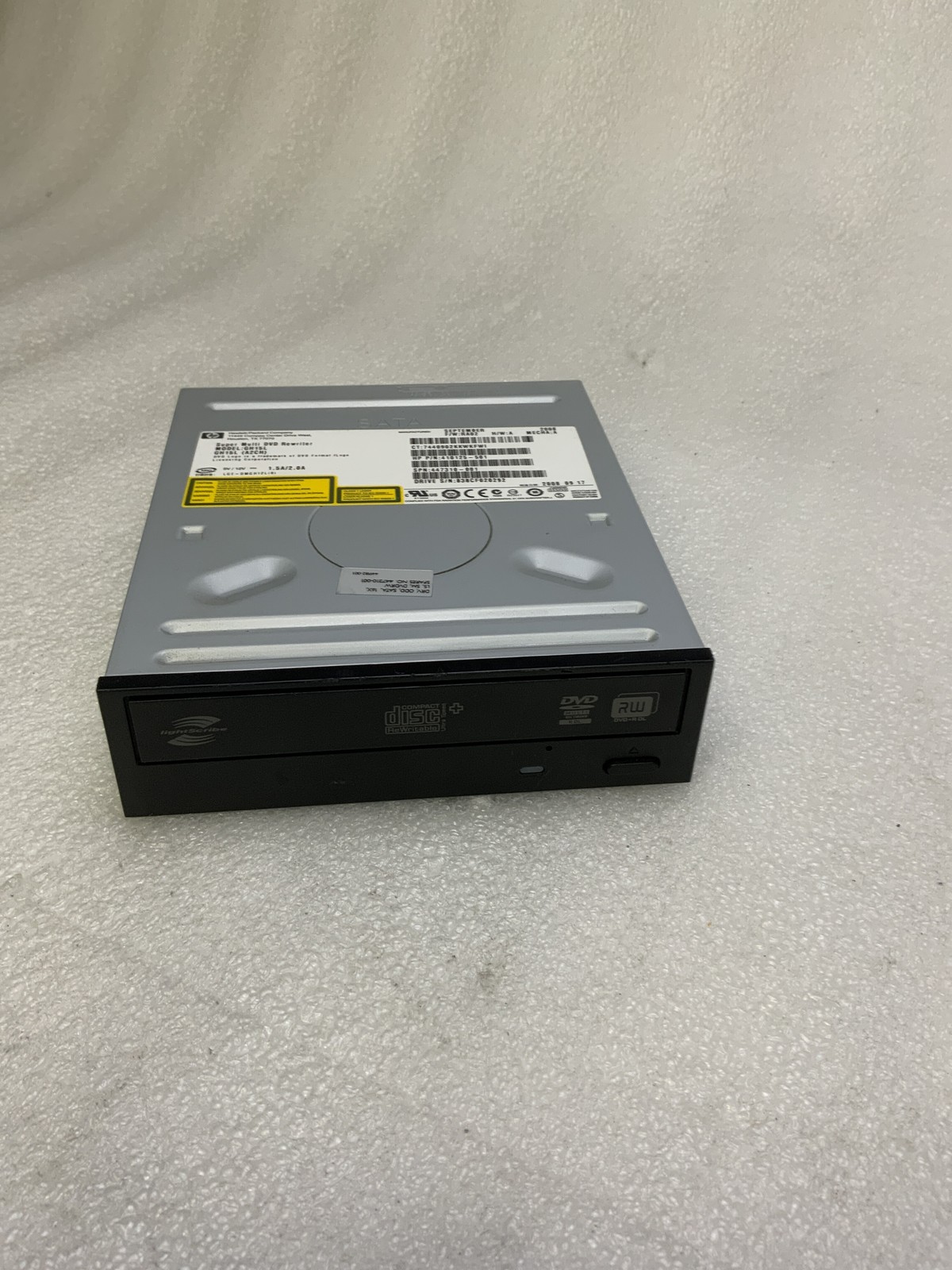 HP GH15L A2CH SATA Super Multi DVD RW Rewriter P/N: 410125-501