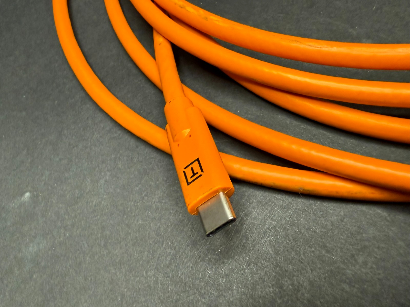 Tether Tools TetherPro USB Type-C Male to USB 3.0 Type-A Male Cable (15', Orange