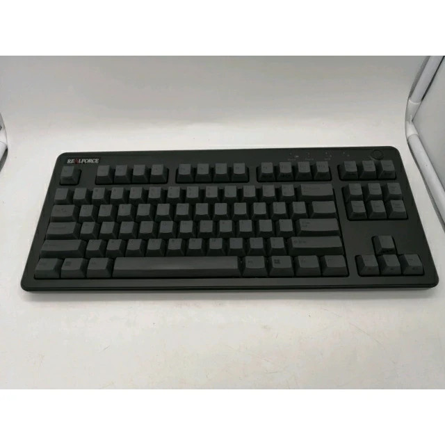 RealForce R3HD13 Topre Keyboard Hybrid Model Bluetooth Black English Layout USED