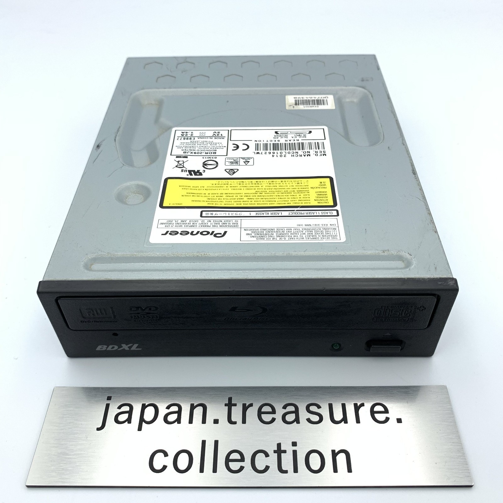 Pioneer BDR-209XJB Internal Blu-ray BD-XL DVD CD Writer Drive SATA Japan