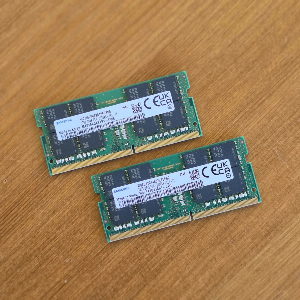 64GB (2x32GB) Samsung DDR4 PC4-3200 Laptop Memory RAM 260-pin SODIMM 3200AA