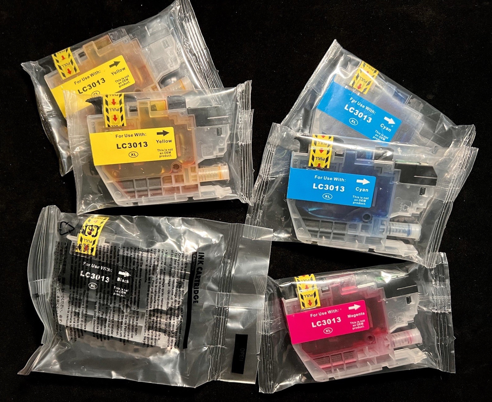 6 PK LC3013 LC-3013 Ink Cartridges Brother