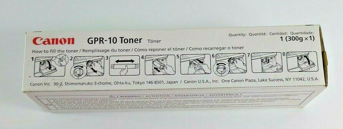 Canon GPR-10 Black Toner NIB iR 1210 1230 1330 1370F 1510 1570F 1610 1630 1670F