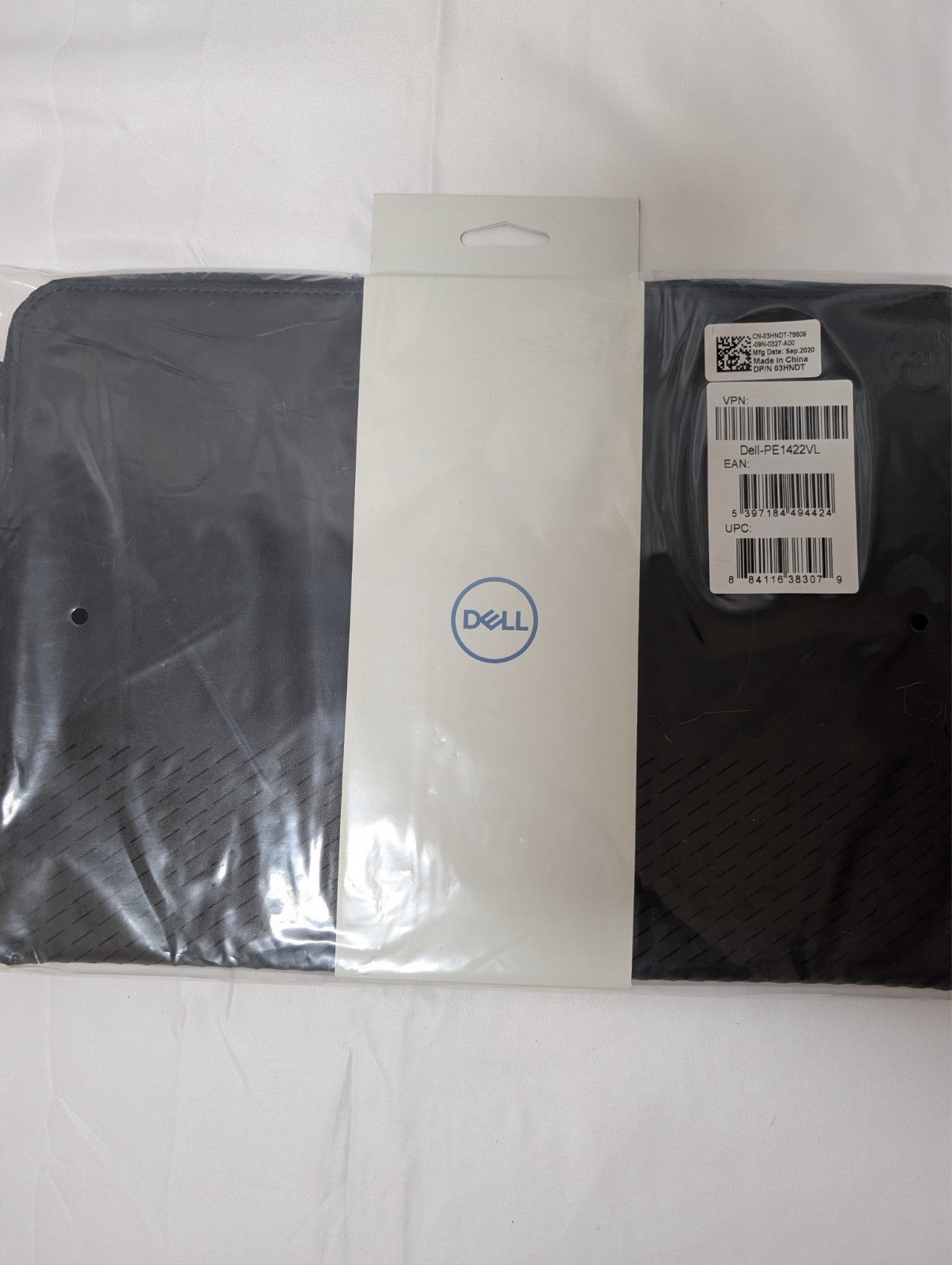 Dell Leather Sleeve 14 PE1422VL Laptop Case Latitude 9420 03HNDT Black New