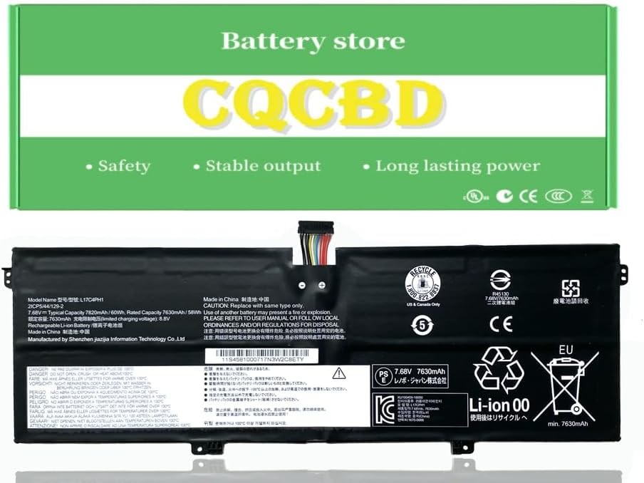 L17C4PH1 L17M4PH1 L17M4PH2 Battery for Lenovo Yoga 7 Pro Pro 13IKB C930 C930