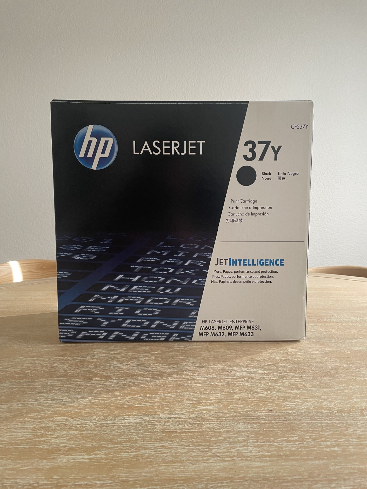 NEW HP 37Y CF237Y Black Extra High Yield Toner Cartridge (Open Box; Sealed Bag)