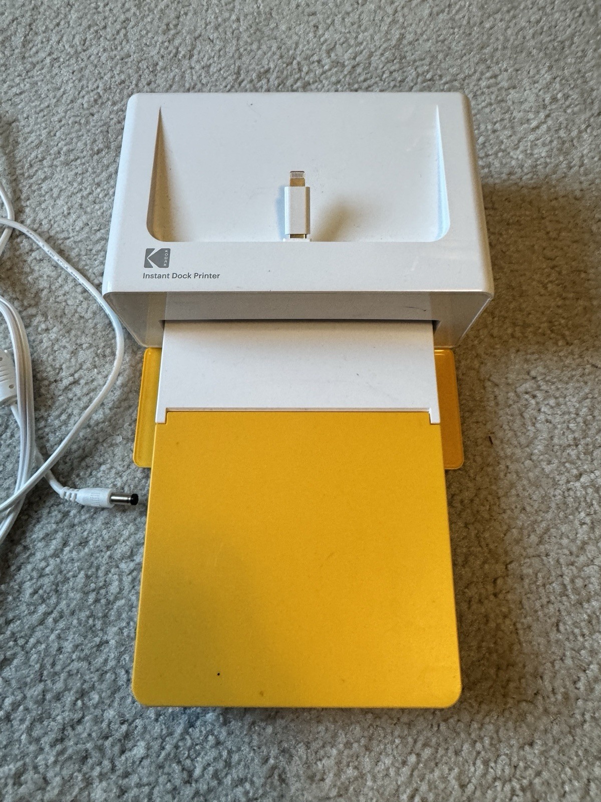 Kodak Instant Dock Printer Model PD460 4” x 6” Prints Tested