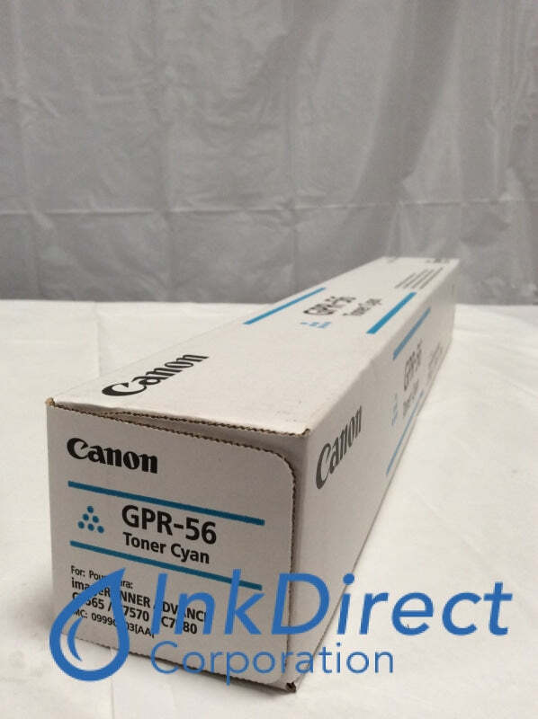 Genuine Canon 0999C003AA 0999C003 GPR-56 GPR56 Toner Cartridge Cyan Advance C756
