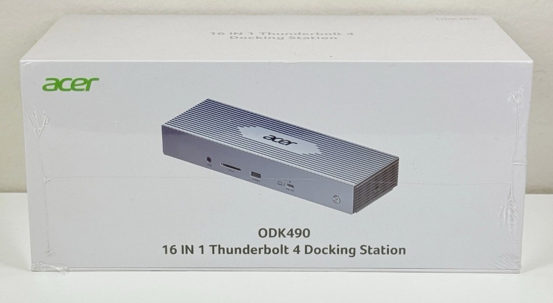 Acer ODK490 16-in-1 8K Thunderbolt 4 Docking Station NEW UNSEALED