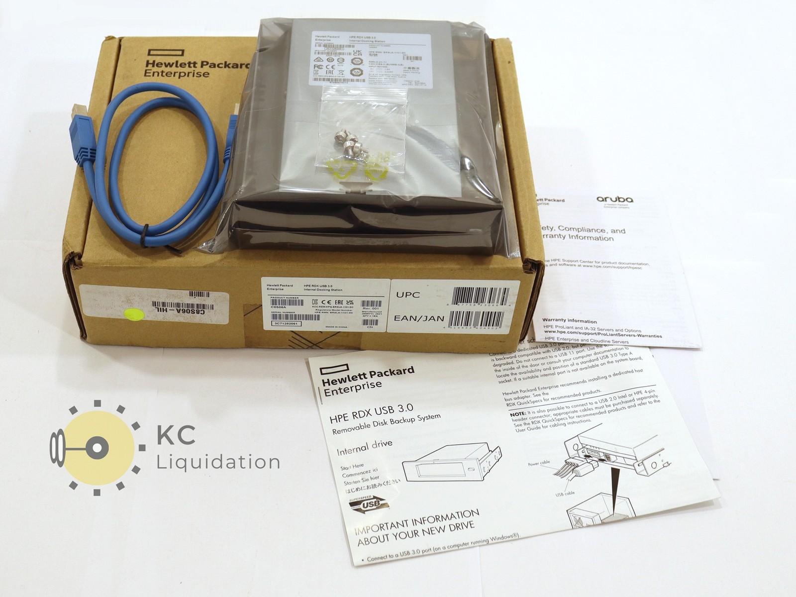 HPE 5697-1870 RDX USB 3.0 Internal Docking Station C8S06A