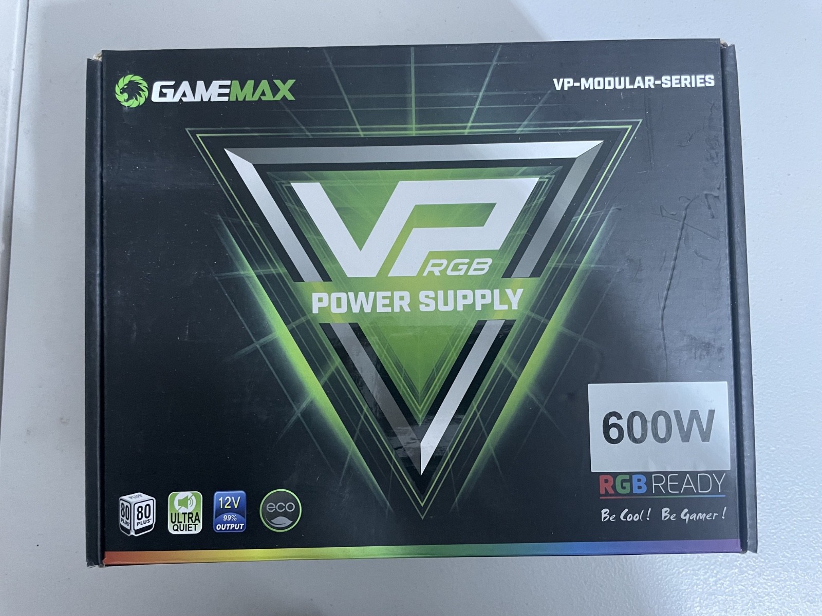 GAMEMAX VP-600 Power Supply 600W with ECO Mode - Open Box