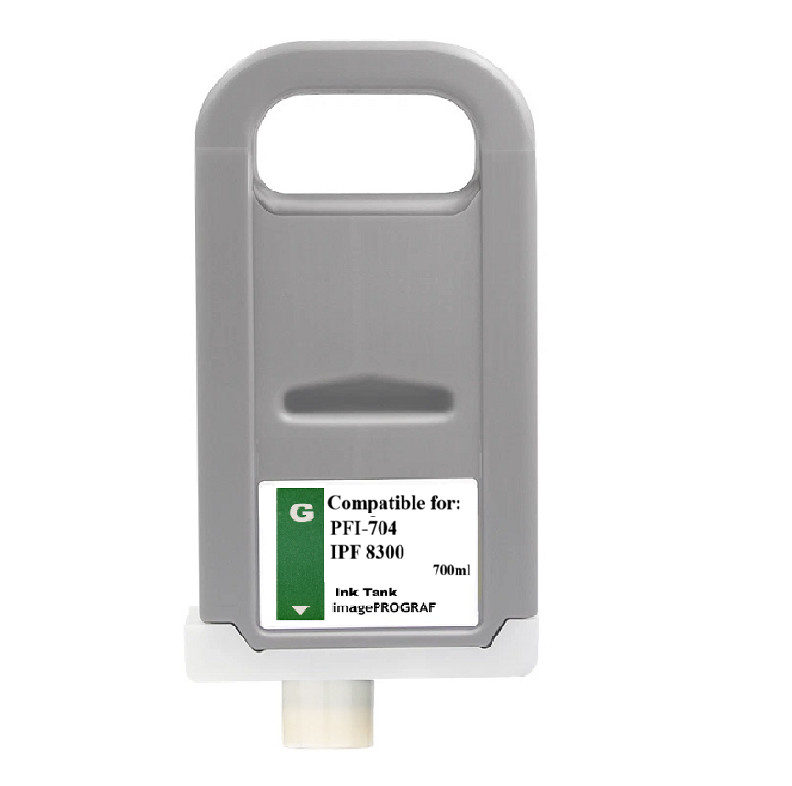 PFI-704 Green Ink Cartridge for Canon IPF 8300s 8300 PFI704GN