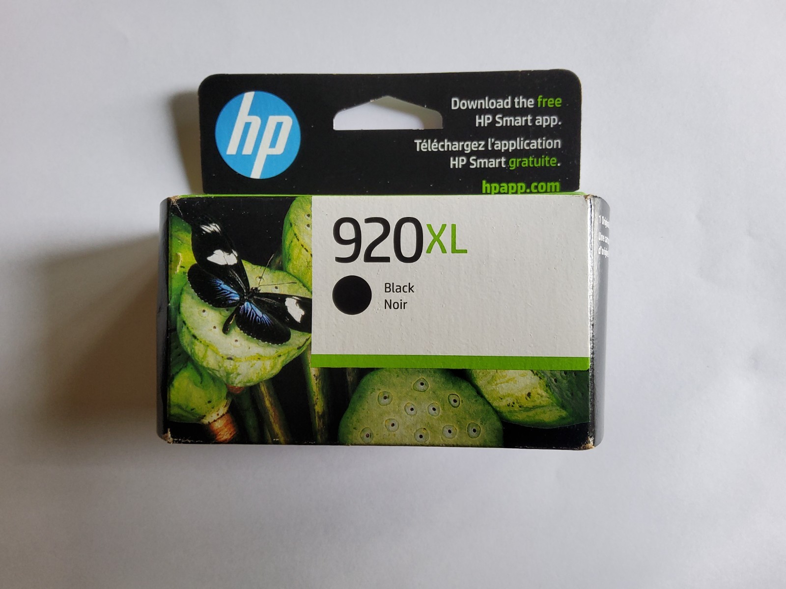 HP 920XL Office Jet Black Ink Cartridge Genuine Sealed in Box Expiration 2025