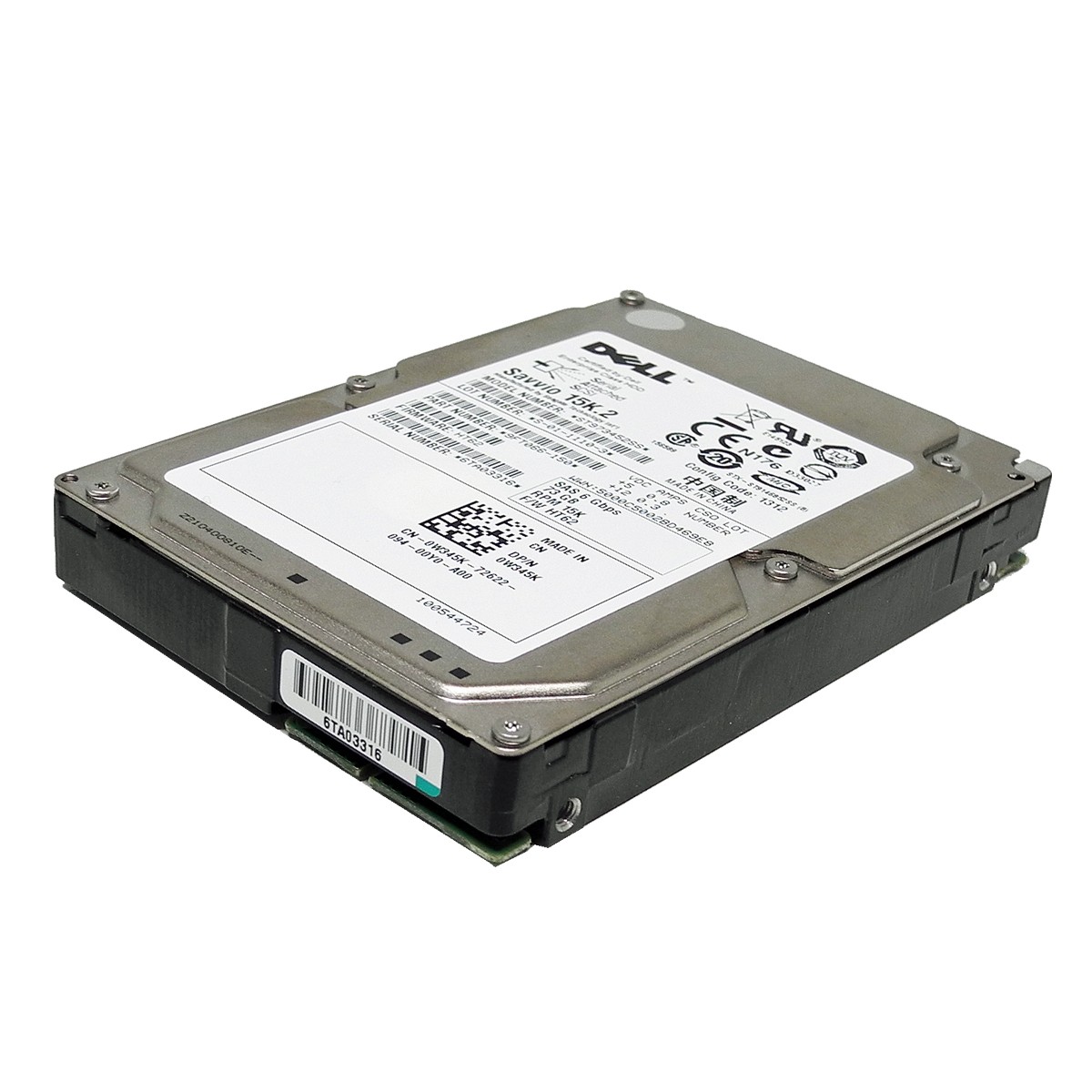 IBM 1.2TB Hard Drive 2.5" 6Gb 10k SAS FRU: 00E8631 ST1200MM0007