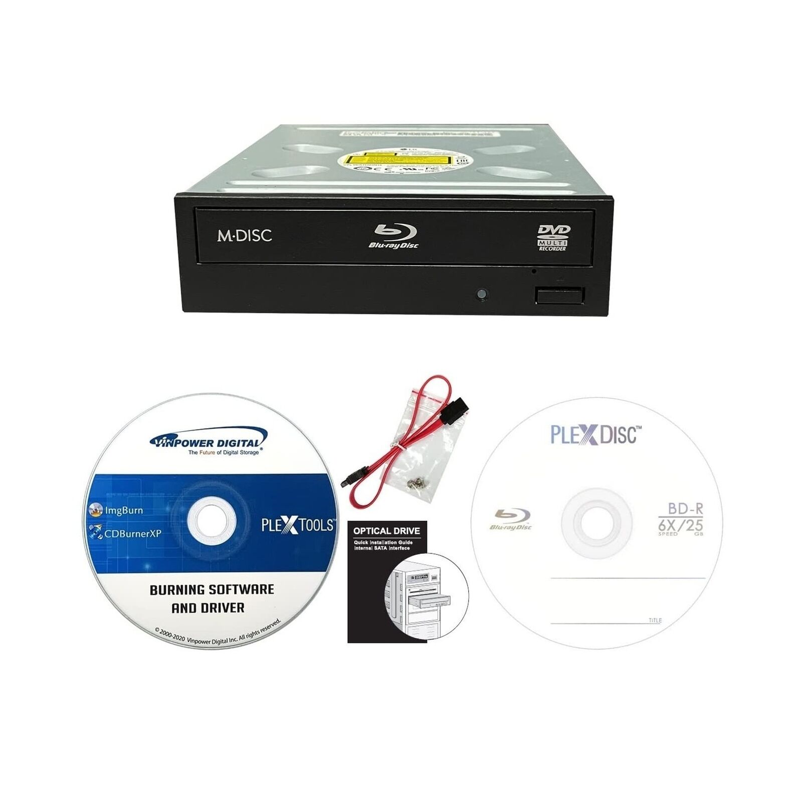 Digital LG HLDS WH16NS58DUP 16X Blu-ray BDXL DVD CD Internal Burner Drive Bun...