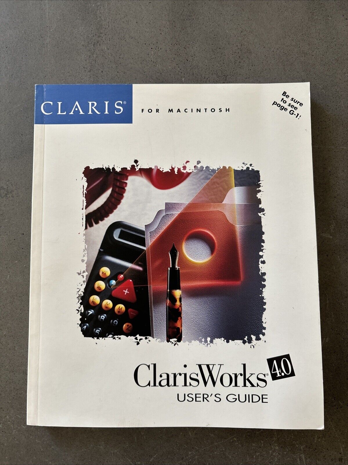 Claris Works 4.0 for Macintosh - User's Guide - Brand New