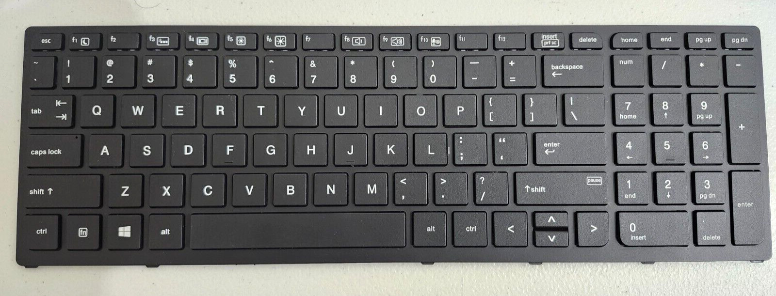 New HP Zbook 15 G3 17 G3 Series Laptop Black Backlit US Keyboard 848311-001