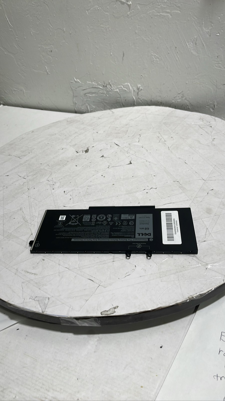 Dell 4GVMP 68Wh 7.6V Li-Ion Laptop Battery 8500mAh Black
