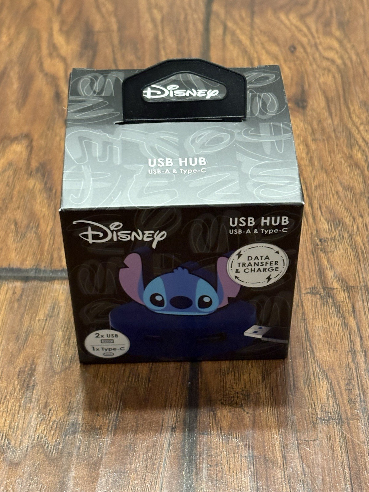 New Disney Stitch USB Hub  USB -A & Type - C