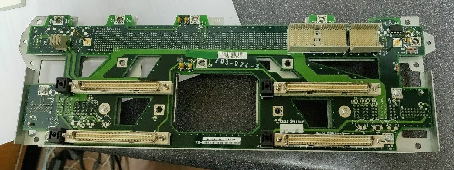 Cisco 800-12289-01 E0 73-6168-06 B0 MidPlane Board for Cisco 3745 Routers
