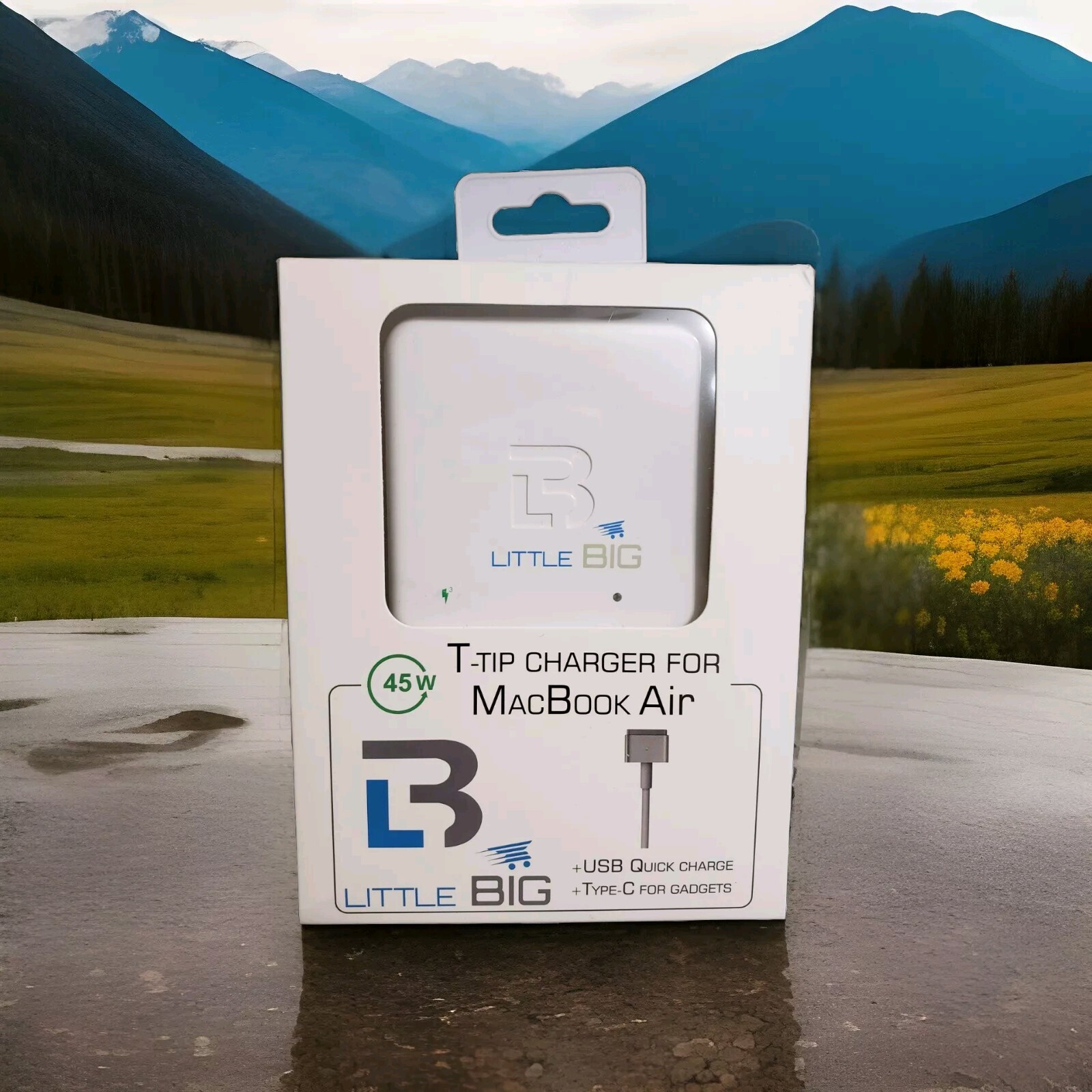 Multi Device Charger Compatible with Mac Book Air 45w Ttip Magnetic Connector