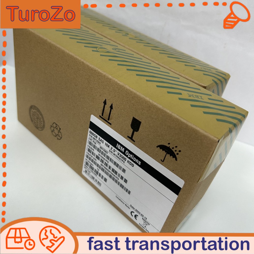 NEW IBM 00Y2430 00Y5707 00Y2503 00MJ145 600GB 10K 2.5" SAS V3700 Hard Drive HDD