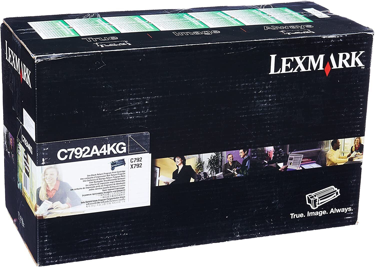Genuine Lexmark C792A4KG Black Return Program Toner Cartridge