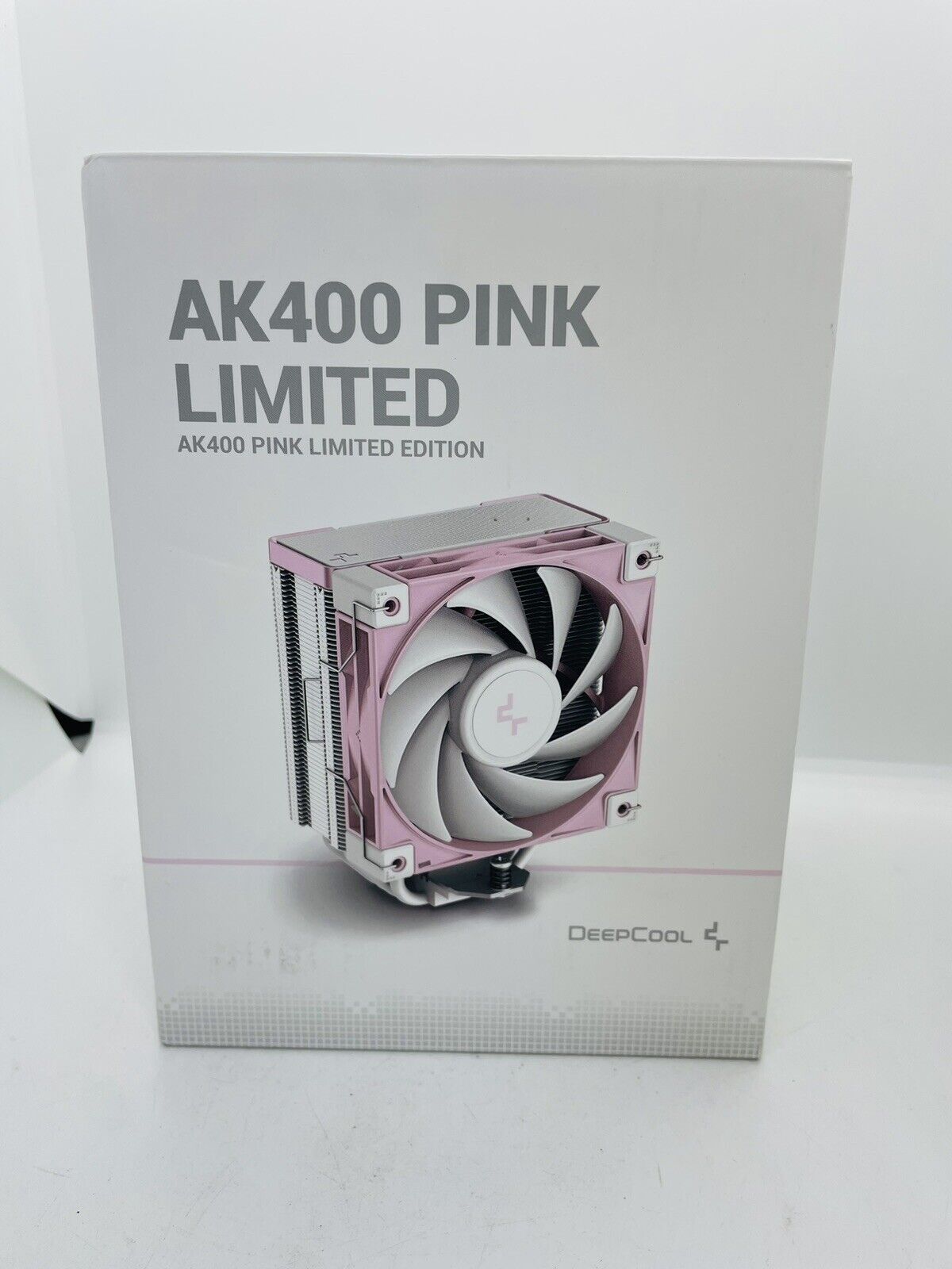 DeepCool AK400 Pink Limited Edition CPU Cooler, 120mm FDB Fan, Compatible with I