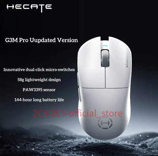 EDIFIER HECATE G3M Pro PAW3395 Wireless Bluetooth Tri-mode Gaming Mouse