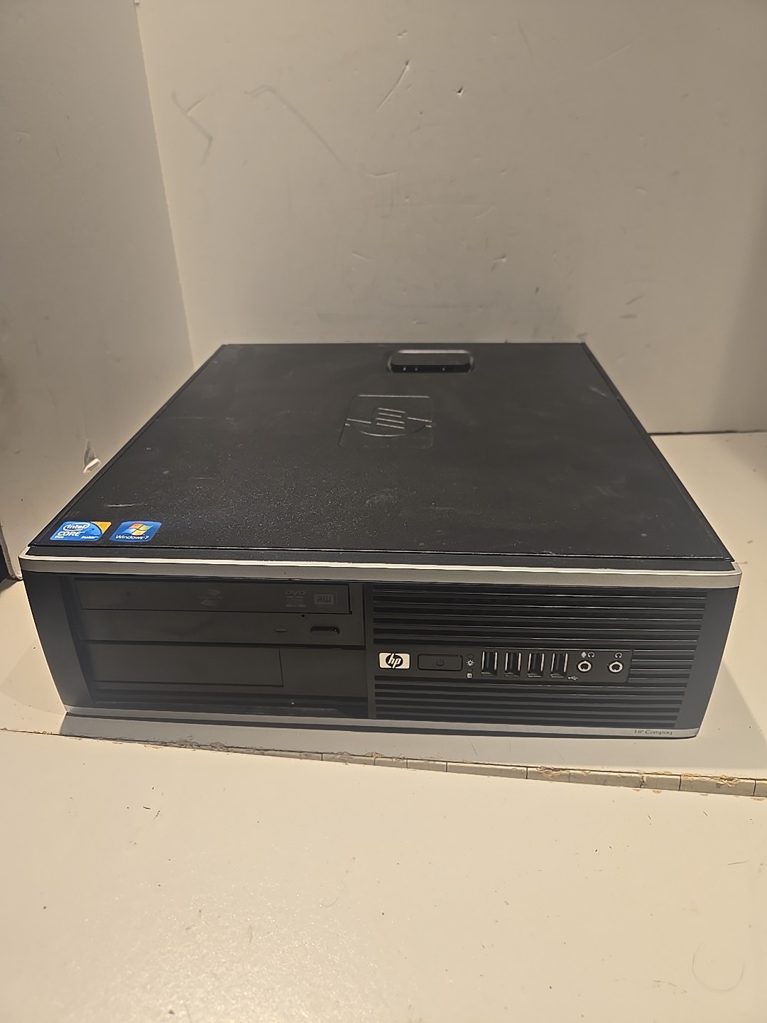 HP Compaq HSTNC-014P-SF Desktop PC Intel Core 2 Duo SFF Computer No HDD