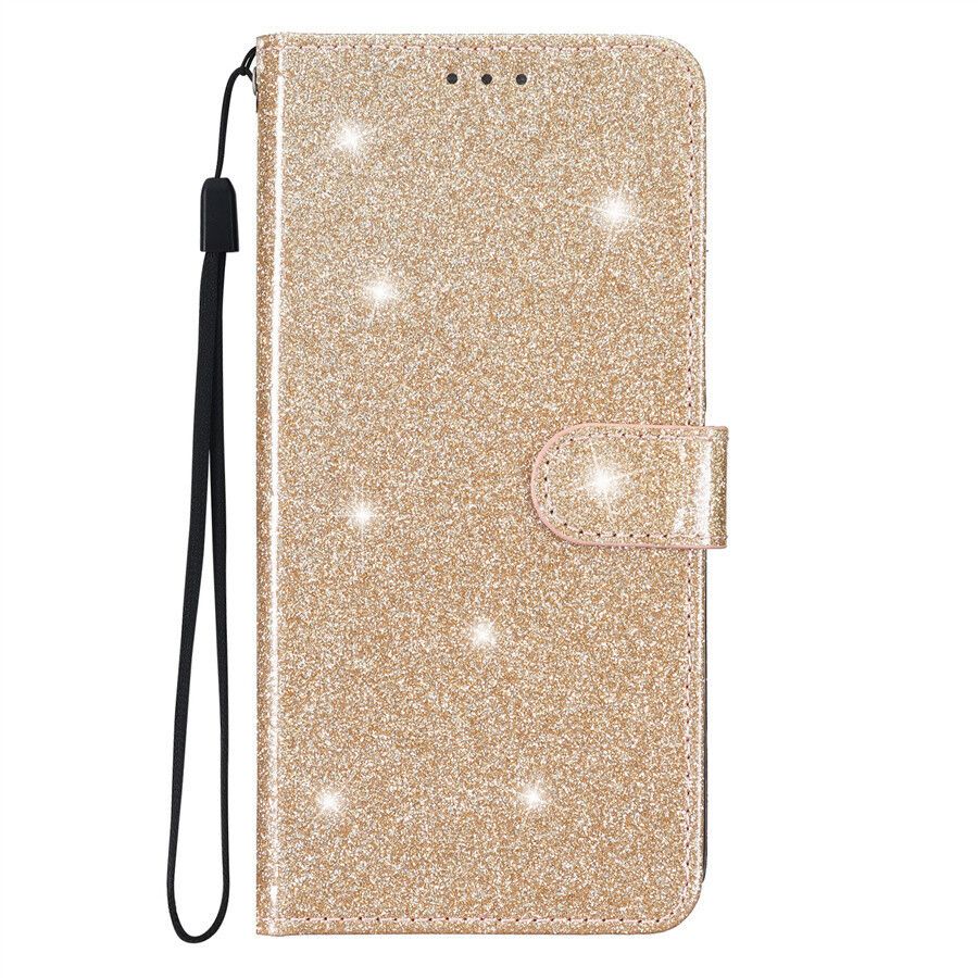 Glitter Bling Card Wallet Cover Case For 18 17 16 15 14 13 11 12 Pro Max 16E