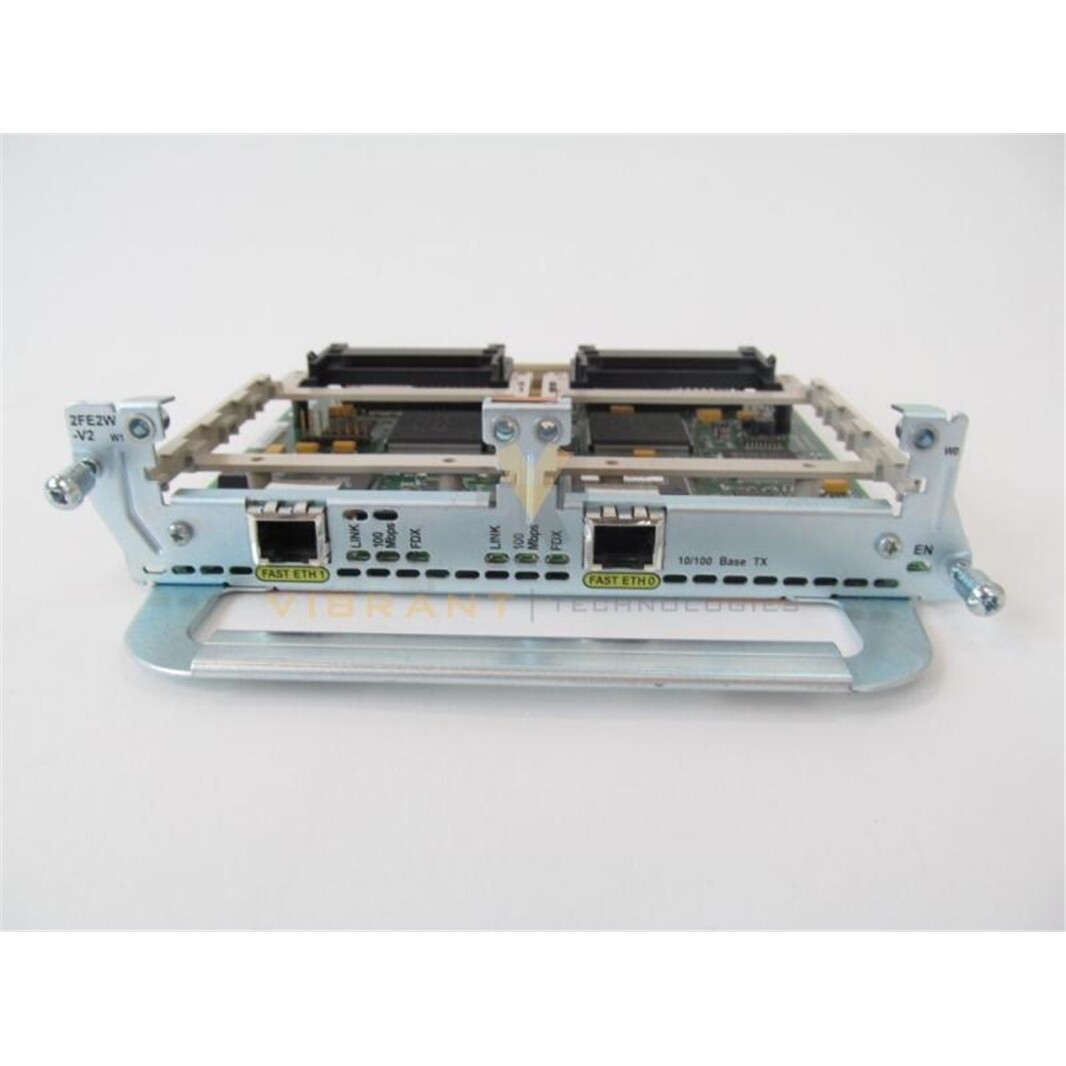 CISCO NM-2FE2W-V2 2 port 10/100 Ethernet with 2 WAN