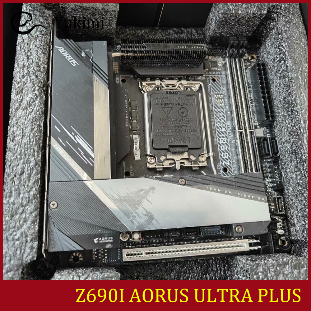 FOR GIGABYTE Z690I AORUS ULTRA PLUS DDR5*2 96GB HDMI DP Mini-ITX Ｍotherboard