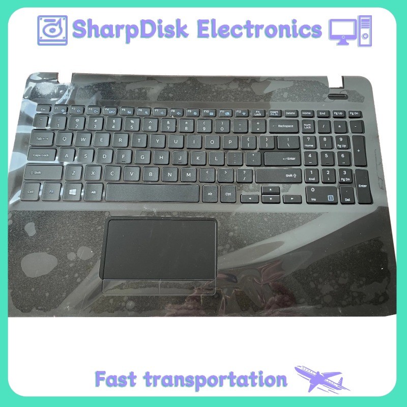 New for SAMSUNG 530E5M NP530E5M Palmrest Upper Case Keyboard Bezel Cover