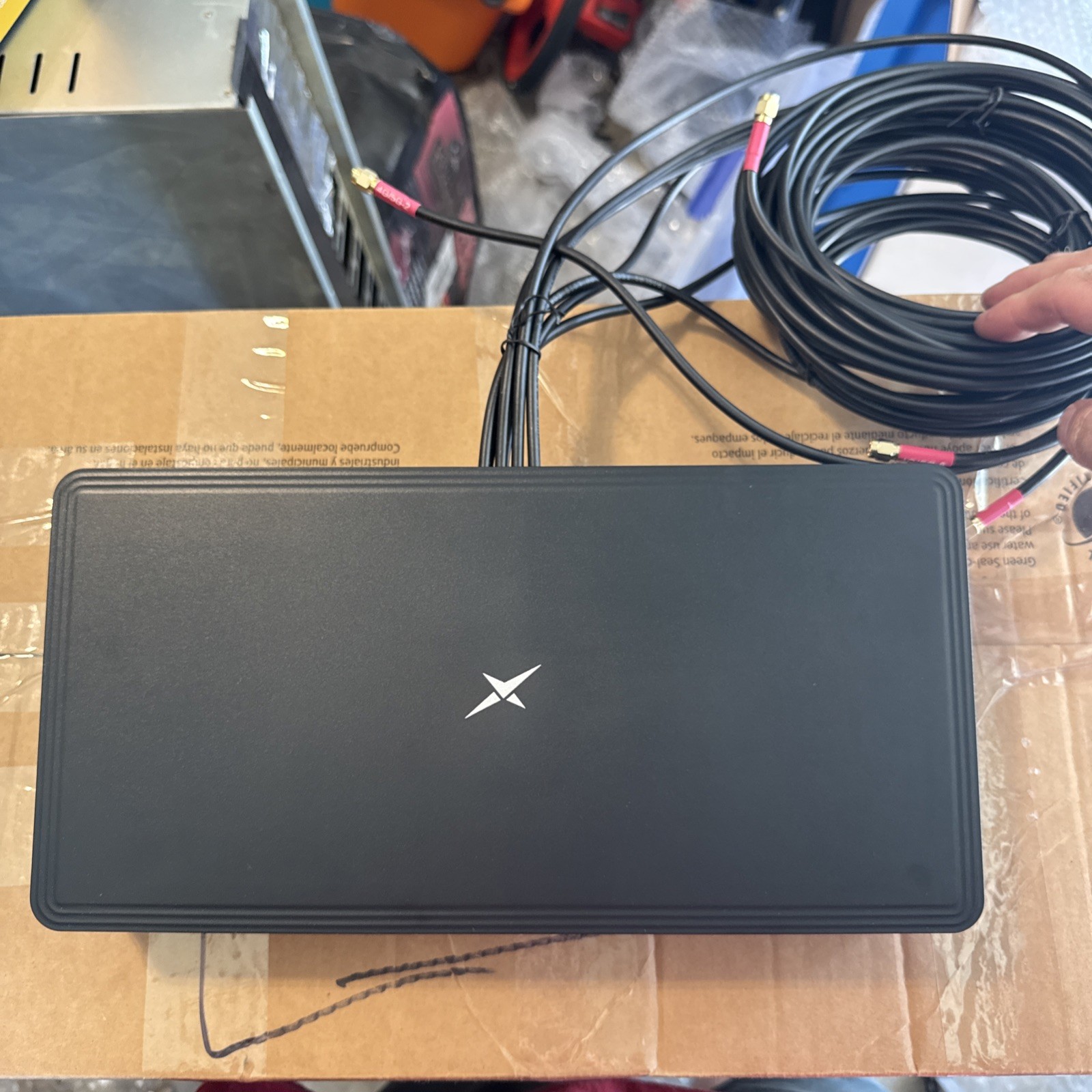 Taoglas Custom 6-Port 5G/4G LTE Cellular MIMO Antenna  Open Box – Never Deployed
