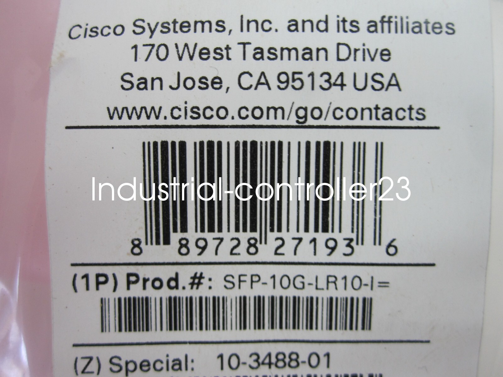 Cisco SFP-10G-LR10-I 10G Ethernet SFP Industrial Temperature Module NEW